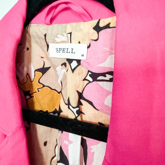 Spell Vacation Blazer in Hibiscus - Picture 13 of 13